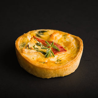 Red Pepper, Tomato & Goats Cheese Tart